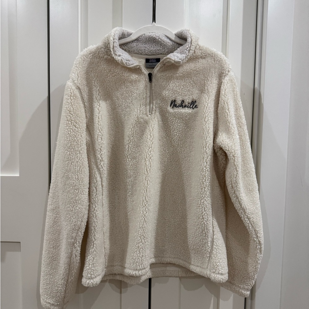 Nashville Quarter-Zip Sherpa Fleece Jacket